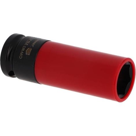 DOUILLE CHOCS LONGUE 17MM SPECIALE ROUE ALLIAGE CEDREY
