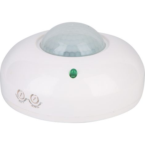 Interrupteur à détecteur de mouvement infrarouge intelligent 360° pour corps humain, AC 220-240V (1/4)