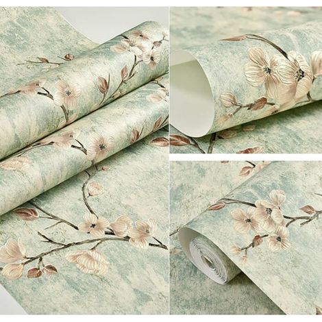 Papier Peint Autocollant - Design Stéréoscopique Rétro - Pour Rénovation Murale et Mobilier - 53 cm x 500 cm (1/5)