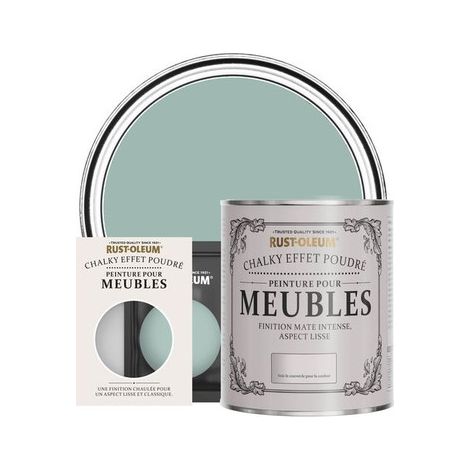 Peinture pour Meubles Chalky - Bleu littoral (1/2)