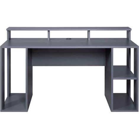 Bureau Design "Gamer" 160cm Anthracite (1/5)