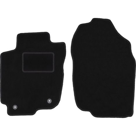 Alfombrillas delanteras para Toyota RAV4 IV SUV (no híbrido) (2013-2019), color negro. (1/5)