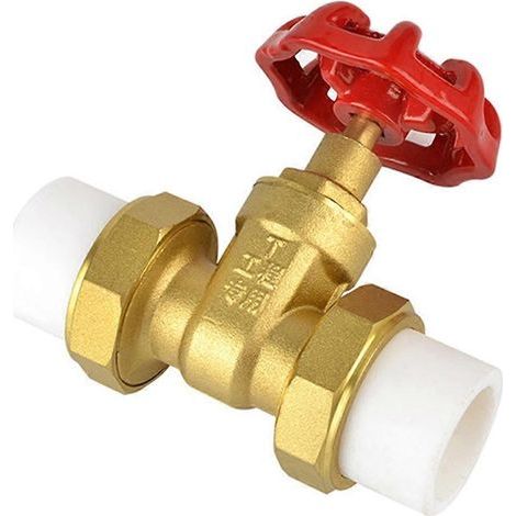 Vanne à guillotine PPR PPR25, robinet à double union thermofusible, interrupteur de conduite d'eau Ppr25 (1/5)