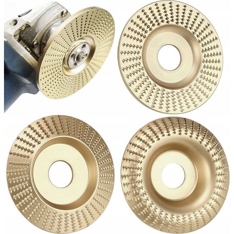 3 dischi abrasivi per legno da 100 mm e 16 mm, colore lampone.