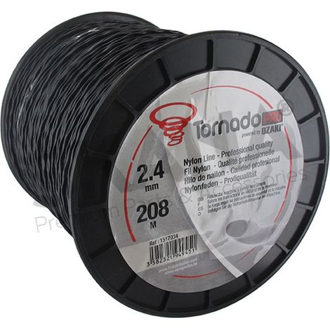 BOBINA HILO CORTADORA 2,4MM RIF 1517034 COMPATIBLE OZAKI TORNADO