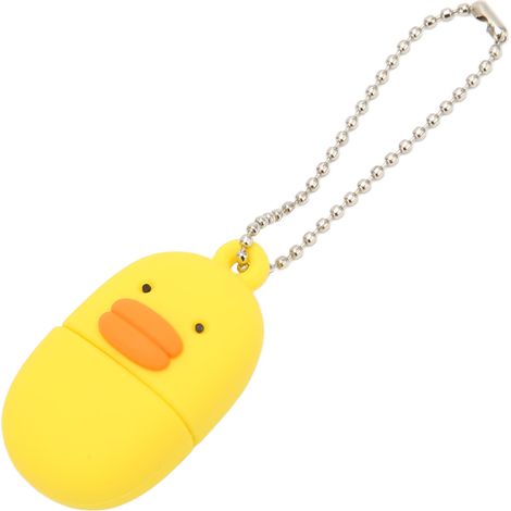 Clé USB 2.0 en forme de canard jaune mignon, résistante aux interférences électromagnétiques, 32 Go (1/5)