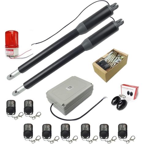 200 Kgs Moteur Moteur système Porte Automatique Porte battante Pilote actionneur Parfait Costume Portes ouvre for allée(Kit 4) (1/5)