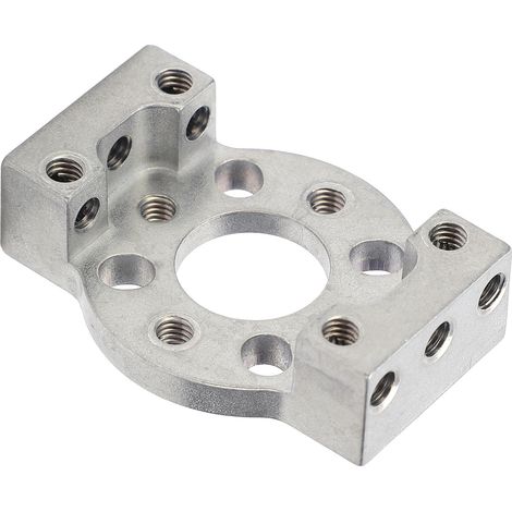 Support moteur électrique 43x32x12mm en aluminium, support de fixation pour modèle 3201‑0043‑0003 (1/5)