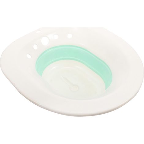 Bidet de salle de bain pliable pour le nettoyage, 1 pièce, blanc (1/5)