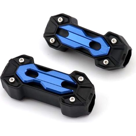 Bloc décoratif universel de protection de barre de protection de pare-chocs de moteur de moto de 22mm 25mm. (1/4)
