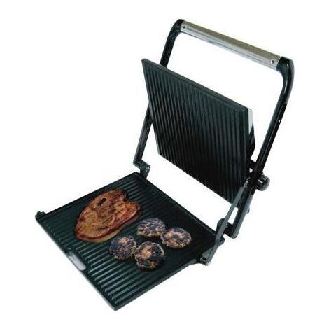 Parrilla eléctrica Pyramidea BB2088 negro 2000 W acero satinado
