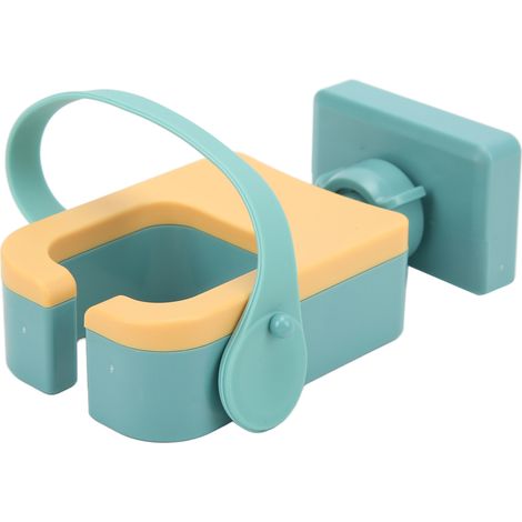 Support de Sèche-Cheveux Murale Rotatif, Fixation Adhésive Sans Traces pour Salle de Bain ou Chambre (1/5)