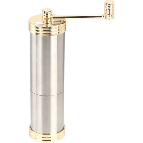 Moulin à café manuel portable en acier inoxydable pour expresso, cafetière à piston et café filtre, pour une utilisation à domicile et en voyage.-AquaForge (1/3)