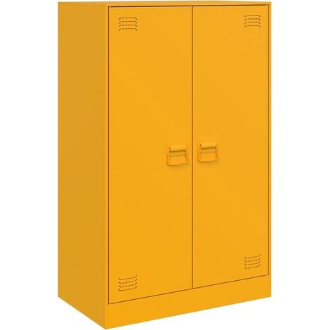 Maison Exclusive - Credenza Antracite 67x39x107 cm in Acciaio