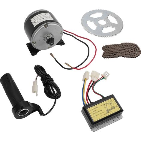 Kit moteur électrique 12 V, 250 W, 2750 tr/min, pour vélo, moto et trottinette, moteur de conversion électrique (1/5)