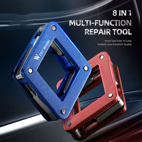 Tournevis multifonction en alliage d'aluminium pour réparation de vélo, Kit Portable, outil d'entretien routier, jeu de tournevis pliables (1/5)