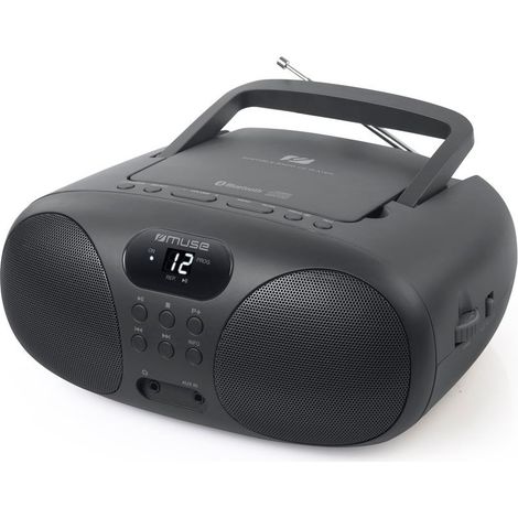 Radio portable lecteur cd noir - Muse - MD208BT