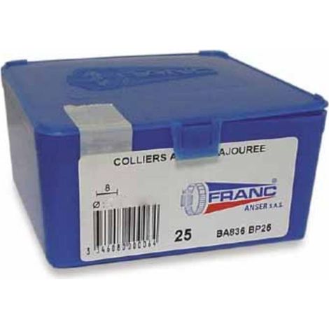 Ersatzteil - Satz von 25 Schlauchschellen 32 bis 52MM -  -
