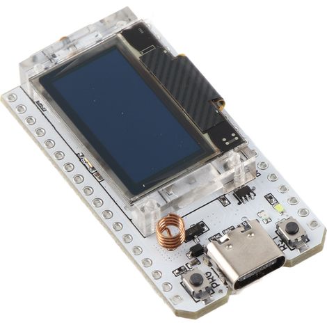 Entwicklungsboard-Kit SX1276+ESP32 Chip, WLAN-LoRa-Modul (868–915 MHz) mit Antenne (ohne Modul) (1/5)