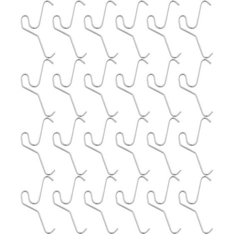 48 colgadores de ladrillo,Colgantes de fotos navideños para exteriores sin taladro,soportes de pared para calcetines,fotos y calcetines (1/5)