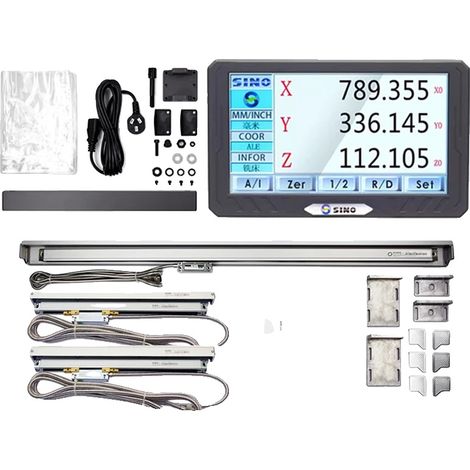 Digitale Anzeige, Touchscreen, hohe Präzision, DRO-KA300-KA500-KA50 (1/2)