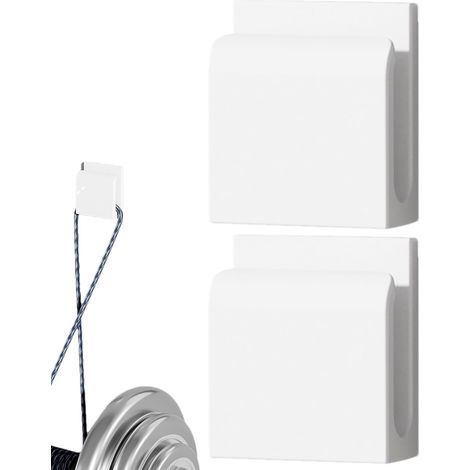 Organisateur de câble de chargement 10 pièces, organisateur de câble de chargeur-organisateur de support de câble soigné Support rotatif de protection Portable adhésif réutilisable 2x, pour lieu de t