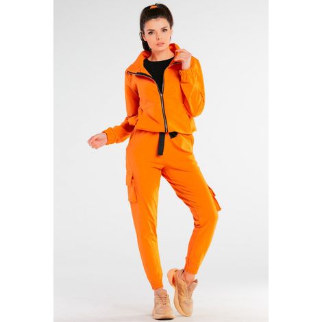 Pantaloni cargo della tuta, arancioni, taglia L/XL (1/3)
