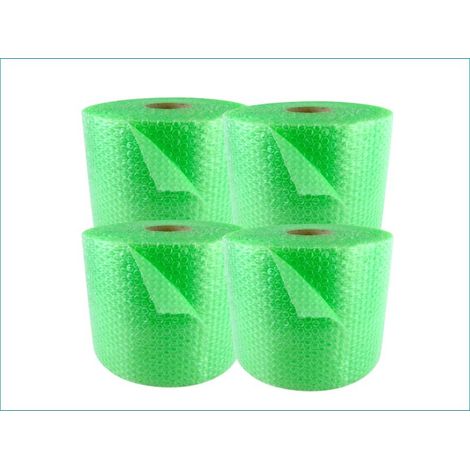 Lot de 4 Film bulles 50% recyclé 45µ 50 cm X 100 M