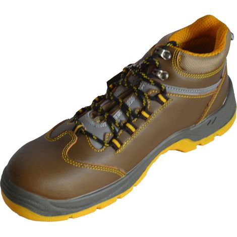 SCARPA ALTA CRAZY HORSE MARRONE S3 - TAGLIA: 44 - COLORE: MARRONE (1/4)