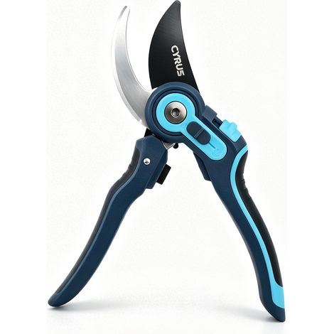 sécateur, sécateur de jardin SK5 lames acier, sécateur diamètre de coupe 22 mm, sécateur à rosier, sécateur à contourner, outils de jardinage, sécateur à haie (1/5)