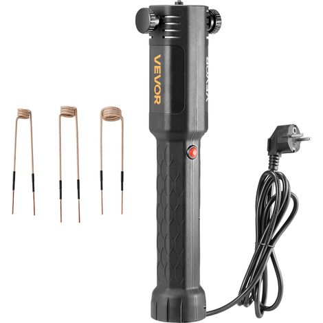VEVOR Rimozione Bulloni Riscaldatore a Induzione, 1100 W 230 V, Strumento Portatile per la Rimozione di Dadi, Mini Macchina Riscaldante per la Rimozione di Viti Arrugginite, con 3 Bobine (1/5)