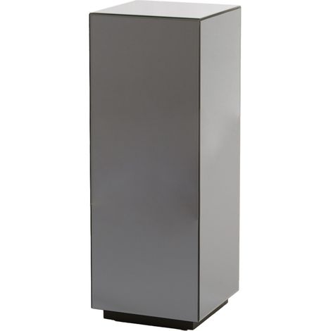 Light & Living columna DAXTON de vidrio ahumado – 30x30x80 cm