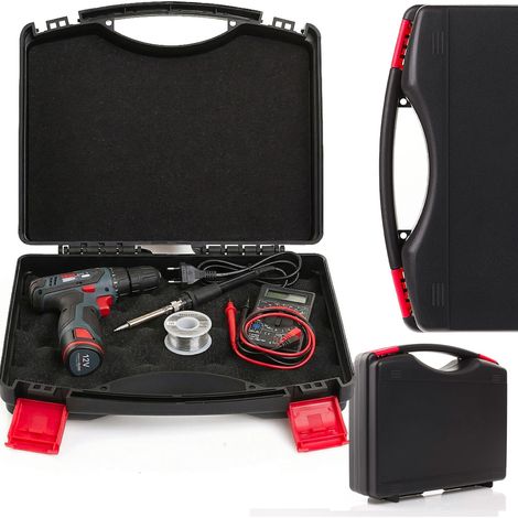 Estuche/organizador de herramientas de plástico Techrebal negro (1/5)