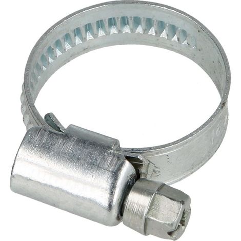 Collier de serrage 9 mm W1 plage de serrage 16 - 27 mm