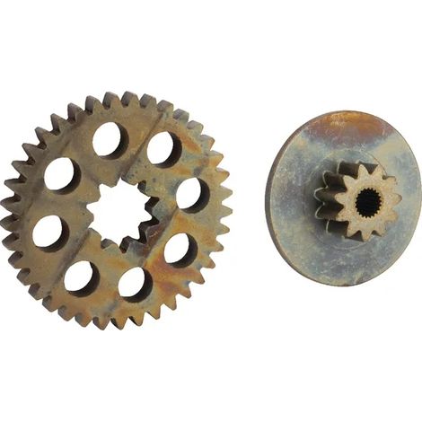 Kit pignone 11 denti e pignone 37 denti ORIGINALE TUFF TORQ trazione