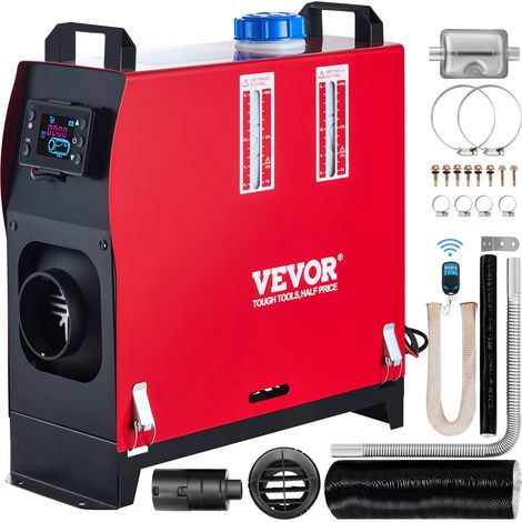 Chauffage de Voiture Stationnement 12V 5-8KW Chauffage diesel Voiture Diesel De Chauffage chauffage camping car diesel avec switch LCD et sortie d'air unique pour les camions de camping-car (1/5)