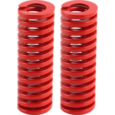 2 ressorts pour moules de presse, charge moyenne, rouge, OD 30mm ID 15mm (TM3090mm) - Lot de 2 pièces (1/5)