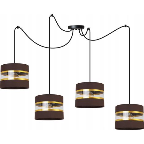 DECKE HäNGEND LAMPE KRONLEUCHTER LAMPENSCHIRM MODERN