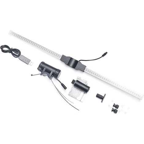Luz inalámbrica de 64 LED para radios de bicicleta, con cambio de color programable. Lámpara para radios de bicicleta.
