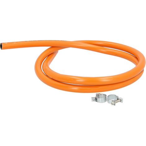 Butan-Kit (1,5 Meter Schlauch mit 2 Klemmen)