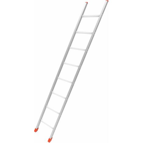 A chelle autoportante en aluminium Venus 8 marches 250 cm 4,50 kg avec pieds antidA rapants