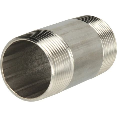 Double nipple de tuyau 1 1/2'' x 60 mm
