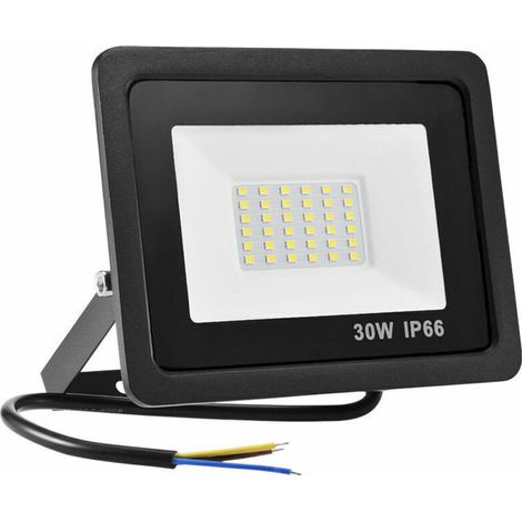 Foco LED para exteriores Tigrezy (1 paquete), 30 W, resistente al agua IP65, potente foco LED para exteriores, luz blanca fría de 220 V, foco LED para exteriores.