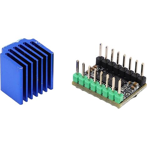 TMC2225 MKS Schrittmotortreiberplatine mit Kühlkörper, geräuschloses Motortreibermodul für 3D-Drucker (1/5)