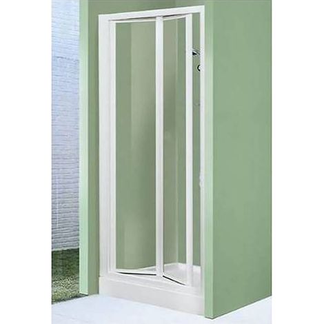 PORTA DOCCIA A SOFFIETTO LIBRO TRIS LUX ACRILICO Misura: cm 78-84