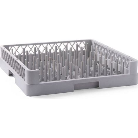 Casier À Plateaux - 500x500x100 mm - Pour Égouttage Optimal Et Stockage De Plateaux - 1 Pièce