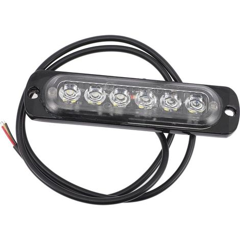 Lampe Stroboscopique Ultrafine pour Van 6 LED Ipx4 Alliage (1/5)