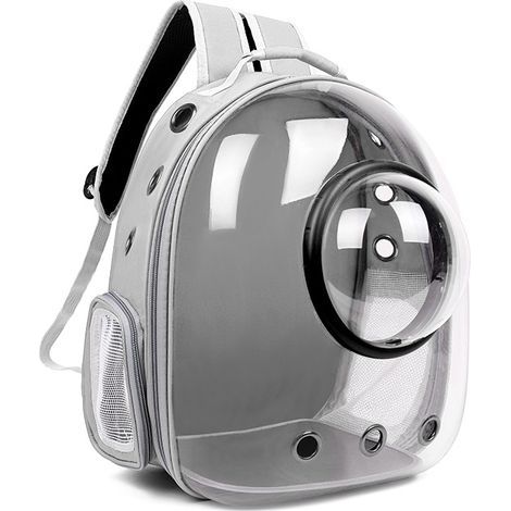Sac à dos pour chat, sac à dos pour animaux de compagnie, sac à dos à bulles, sac à dos extérieur im (1/4)