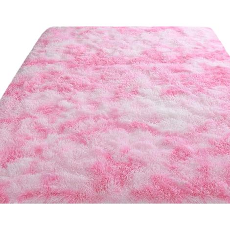 1 Tapis shaggy,160x200 cm,pile longue,souple,salon,chambre (1/5)