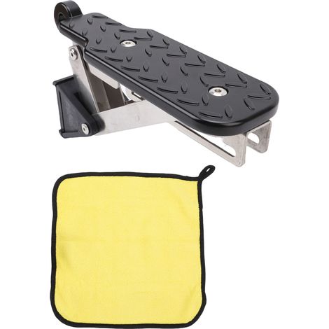 Marchepied de porte de voiture universel, capacité de charge de 400lb, pédale de support réglable pour camions suv (1/5)